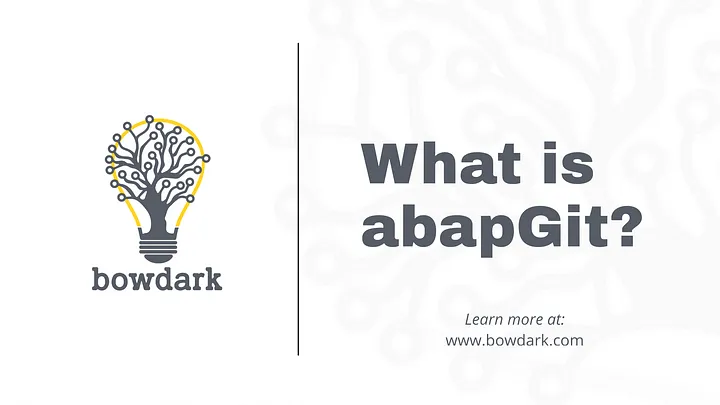 What is abapGit?