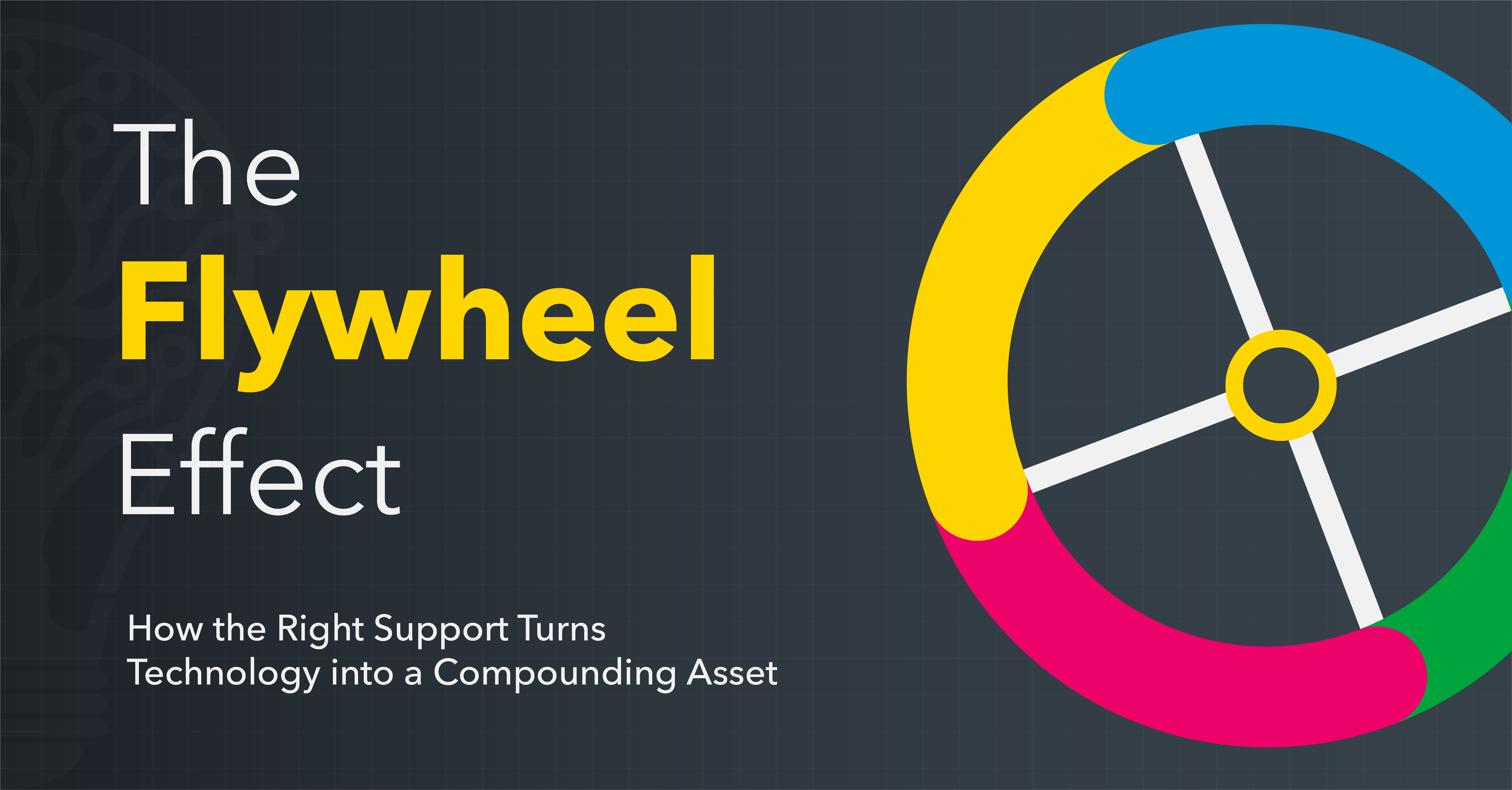 The Flywheel Effect: How the Right Support Turns Technology into a Compounding Asset